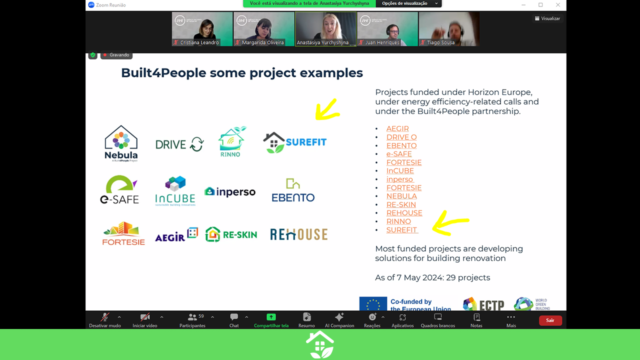 Clustering SUREFIT was mentioned in Energy opportunities